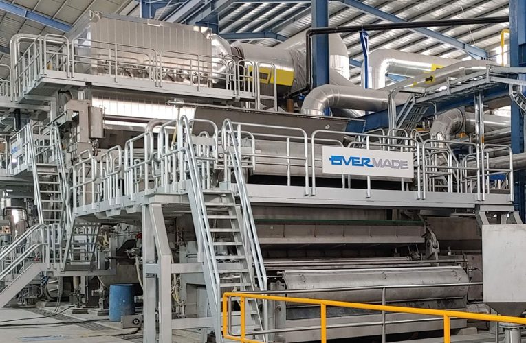 Two New Complete Production Lines Supplied by OVERMADE to Zain Paper Industry